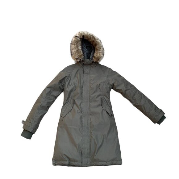 TNA Avoriaz Parka Jacket Green Small - Picture 7 of 14